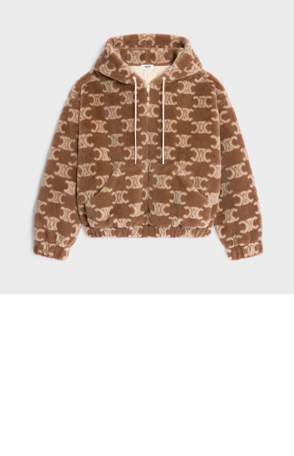 미러급레플리카사이트 | 명품레플리카 전문 쇼핑몰  | 퍼스트원 - 후드 재킷 트리옹프 울 퍼 > 셀린느