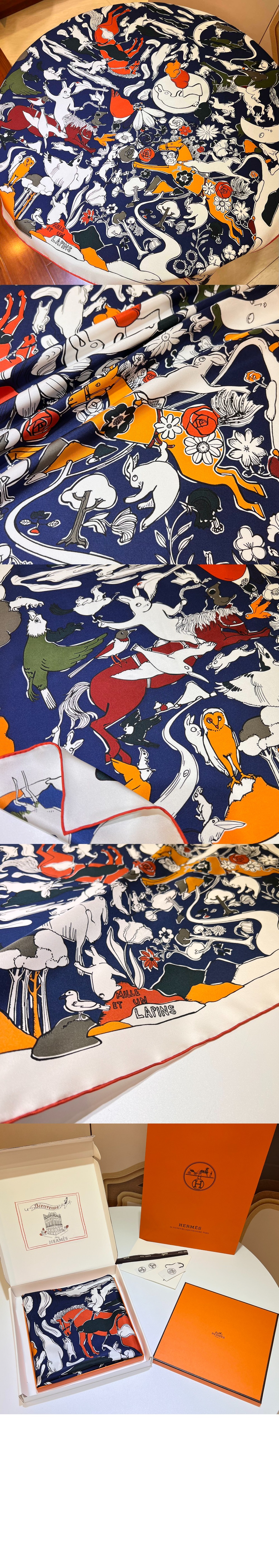 미러급레플리카사이트 | 명품레플리카 전문 쇼핑몰  | 퍼스트원 - Mille et Un Lapins 스카프 90 > 에르메스