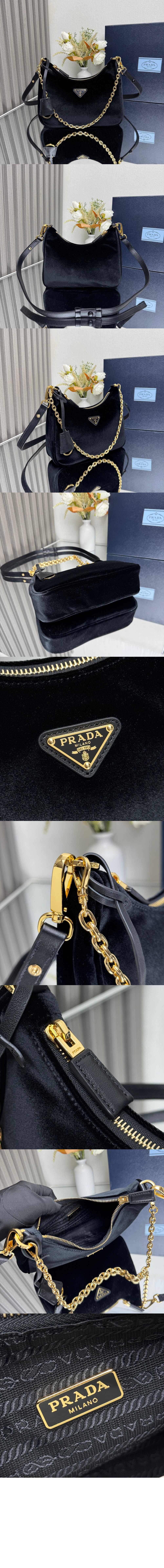 미러급레플리카사이트 | 명품레플리카 전문 쇼핑몰  | 퍼스트원 - 리에디션 벨벳 미니백 1BC204 > 프라다