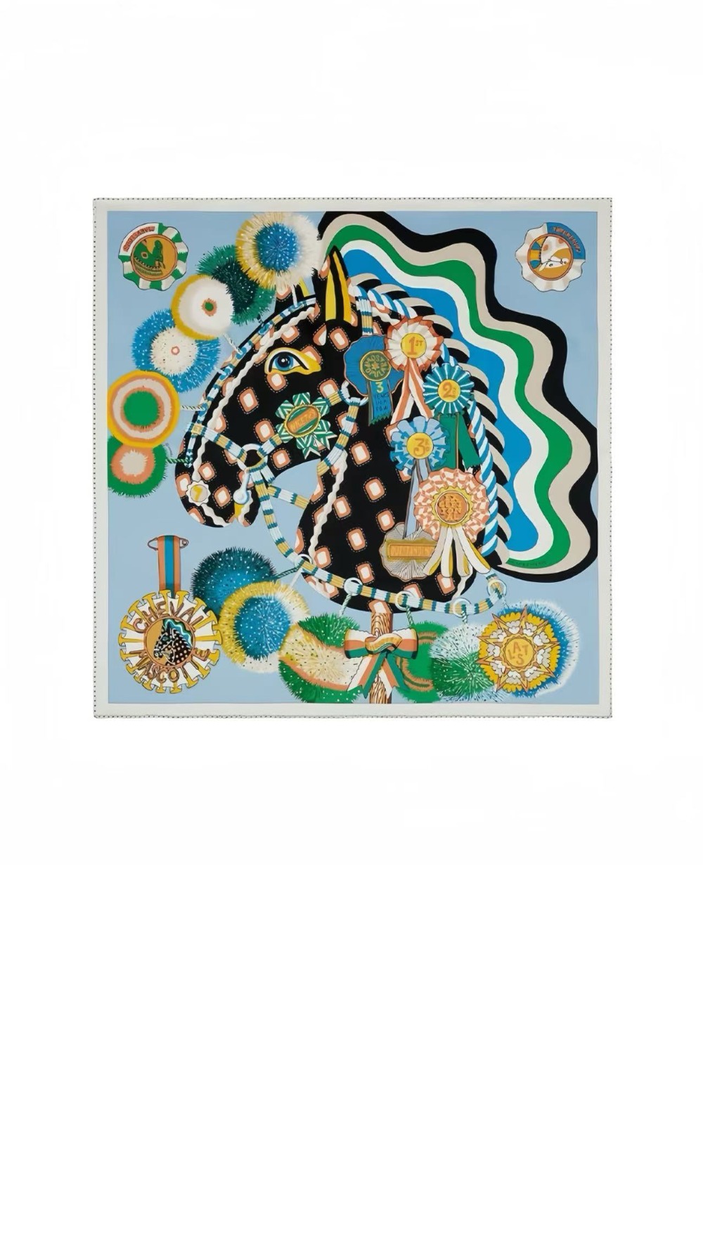 미러급레플리카사이트 | 명품레플리카 전문 쇼핑몰  | 퍼스트원 - Cheval Mascotte 스카프 90 > 에르메스