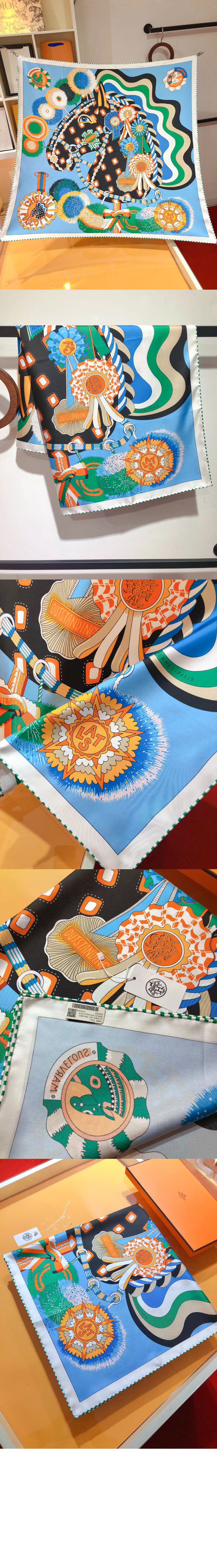 미러급레플리카사이트 | 명품레플리카 전문 쇼핑몰  | 퍼스트원 - Cheval Mascotte 스카프 90 > 에르메스