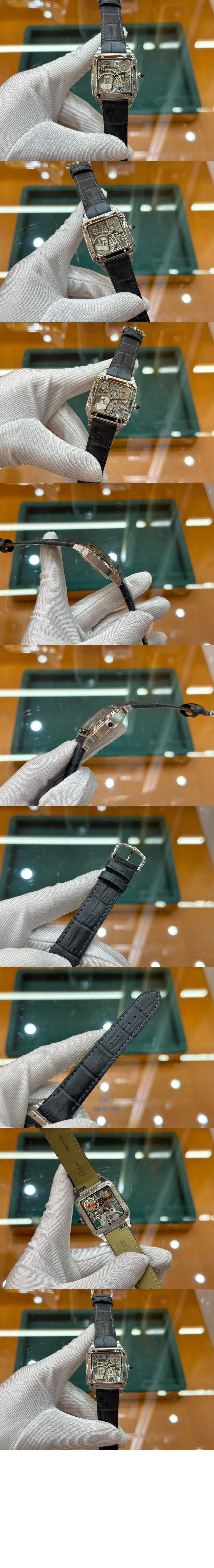 미러급레플리카사이트 | 명품레플리카 전문 쇼핑몰  | 퍼스트원 - 산토스 뒤몽 스켈레톤 31 WHSA0032 > 까르띠에