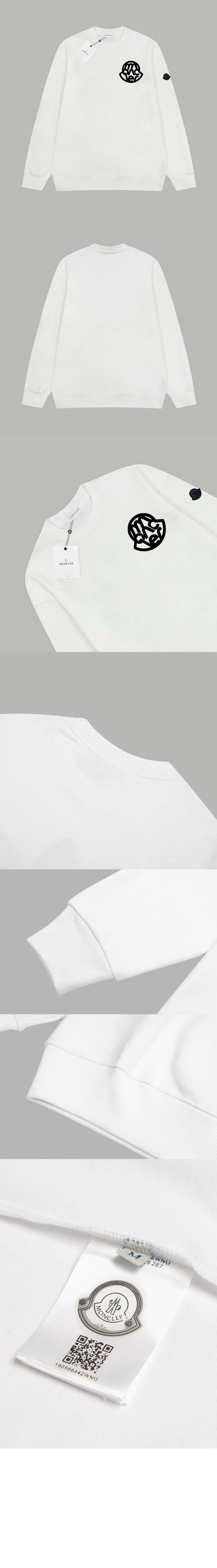 미러급레플리카사이트 | 명품레플리카 전문 쇼핑몰  | 퍼스트원 - 로고 프린트 면 톱 > 몽클레어