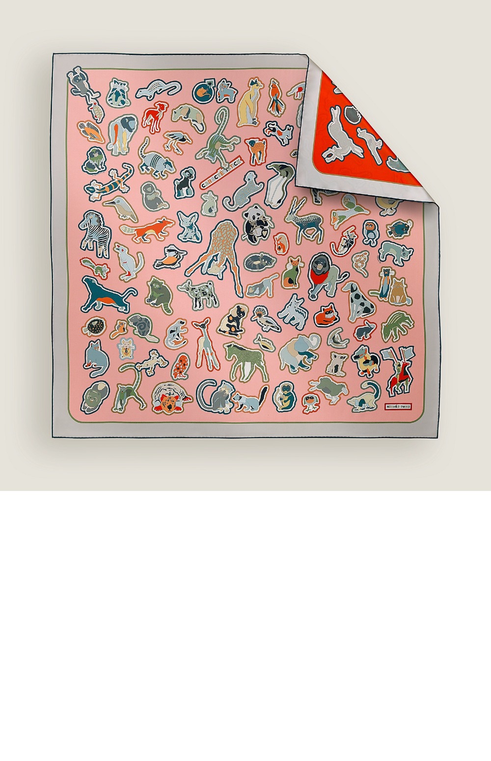 미러급레플리카사이트 | 명품레플리카 전문 쇼핑몰  | 퍼스트원 - Caracteristick 더블 페이스 스카프 90 > 에르메스