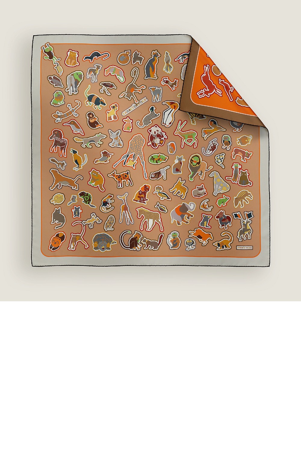 미러급레플리카사이트 | 명품레플리카 전문 쇼핑몰  | 퍼스트원 - Caracteristick 더블 페이스 스카프 90 > 에르메스