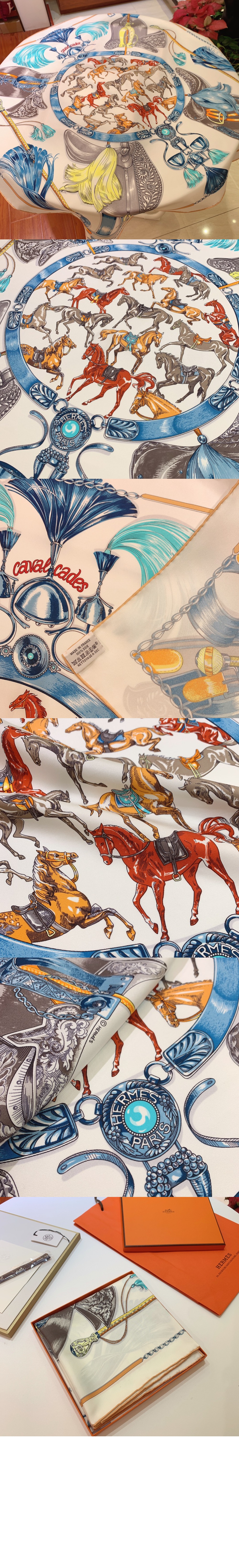 미러급레플리카사이트 | 명품레플리카 전문 쇼핑몰  | 퍼스트원 - Cavalcades  스카프 90 > 에르메스