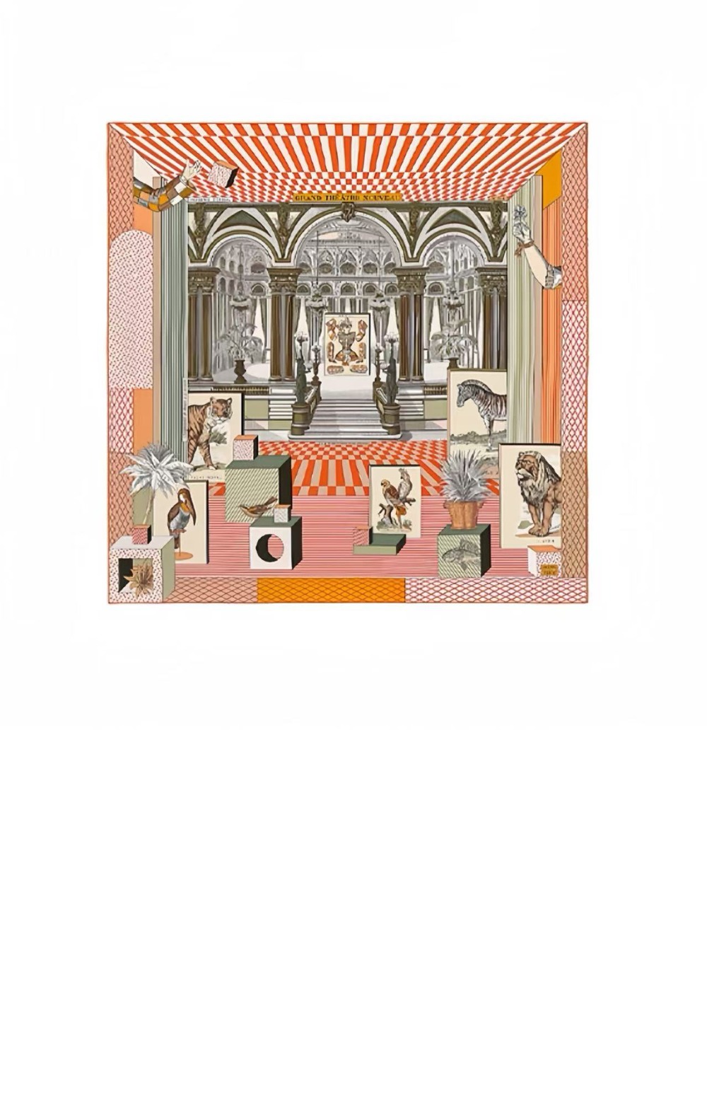 미러급레플리카사이트 | 명품레플리카 전문 쇼핑몰  | 퍼스트원 - Grand Theatre Nouveau  스카프 90 > 에르메스