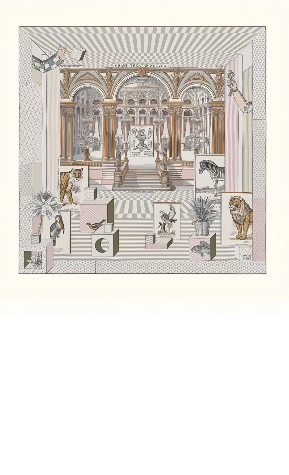 미러급레플리카사이트 | 명품레플리카 전문 쇼핑몰  | 퍼스트원 - Grand Theatre Nouveau  스카프 90 > 에르메스