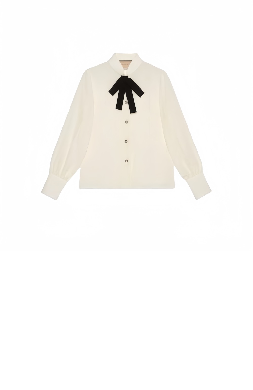 미러급레플리카사이트 | 명품레플리카 전문 쇼핑몰  | 퍼스트원 - 리본 타이 실크 셔츠 > 구찌