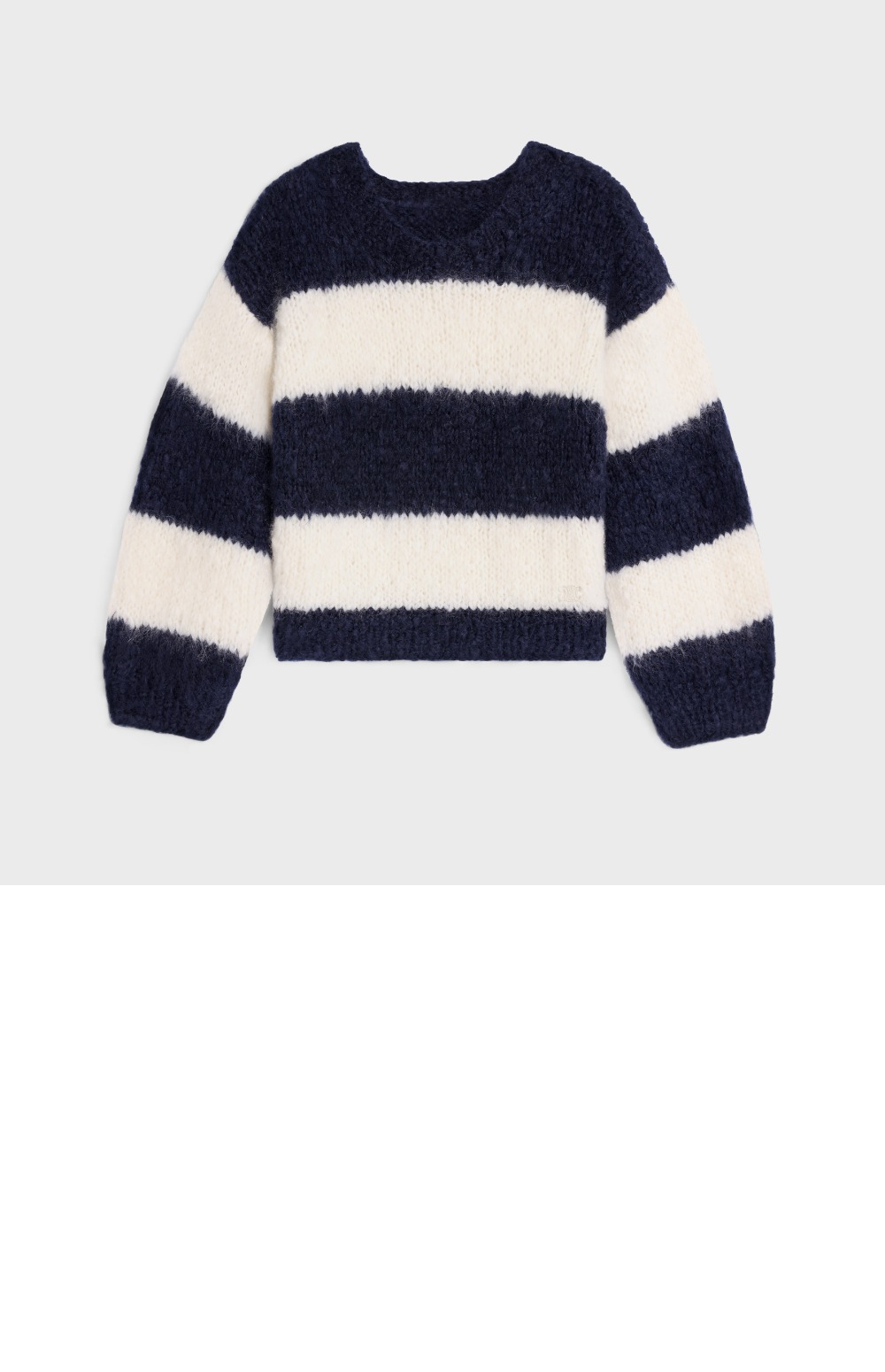 미러급레플리카사이트 | 명품레플리카 전문 쇼핑몰  | 퍼스트원 - 스트라이프 모헤어 울 스웨터 > 셀린느