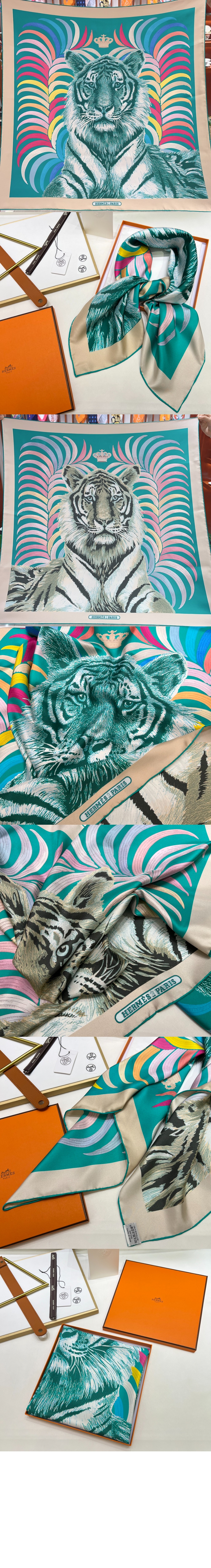 미러급레플리카사이트 | 명품레플리카 전문 쇼핑몰  | 퍼스트원 - Tigre Royal 더블 페이스 스카프 90 > 에르메스