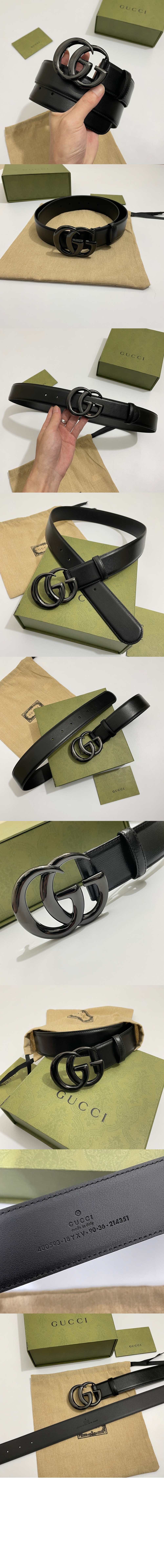 미러급레플리카사이트 | 명품레플리카 전문 쇼핑몰  | 퍼스트원 - GG 마몽 와이드 벨트 400593 > 구찌