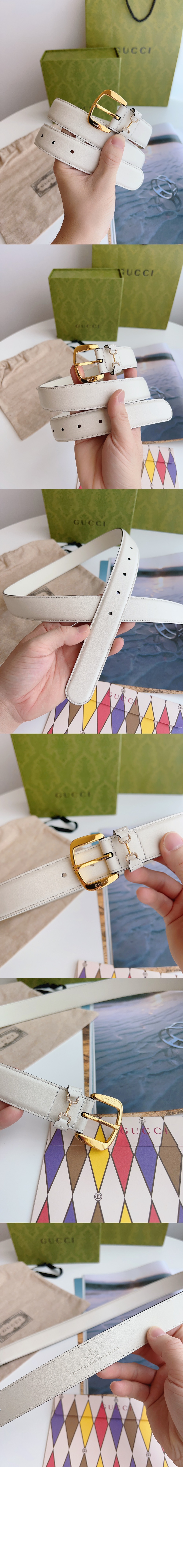 미러급레플리카사이트 | 명품레플리카 전문 쇼핑몰  | 퍼스트원 - 크리스털 홀스빗 벨트 725307 > 구찌