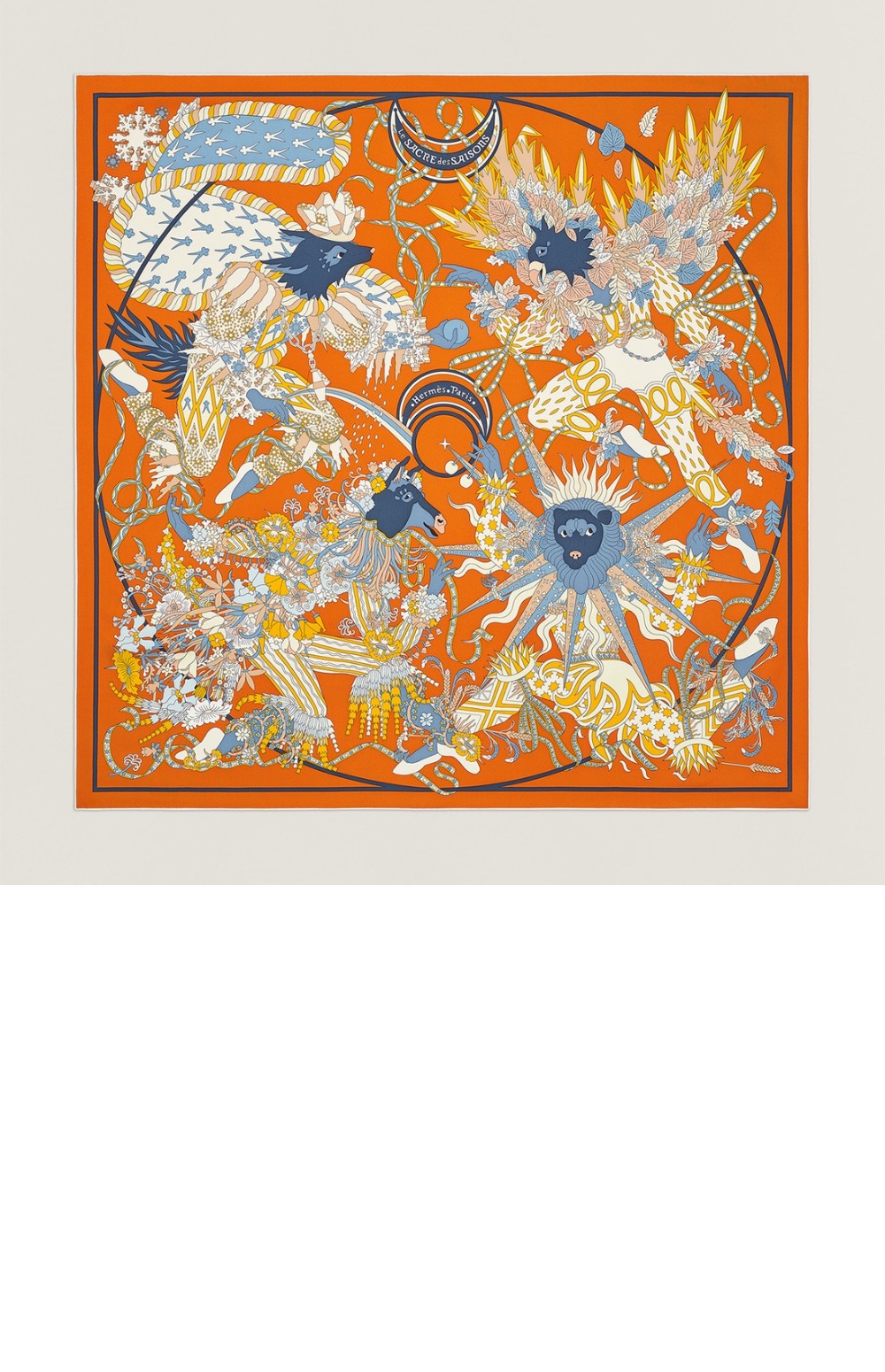 미러급레플리카사이트 | 명품레플리카 전문 쇼핑몰  | 퍼스트원 - Le Sacre des Saisons 스카프 90 > 에르메스