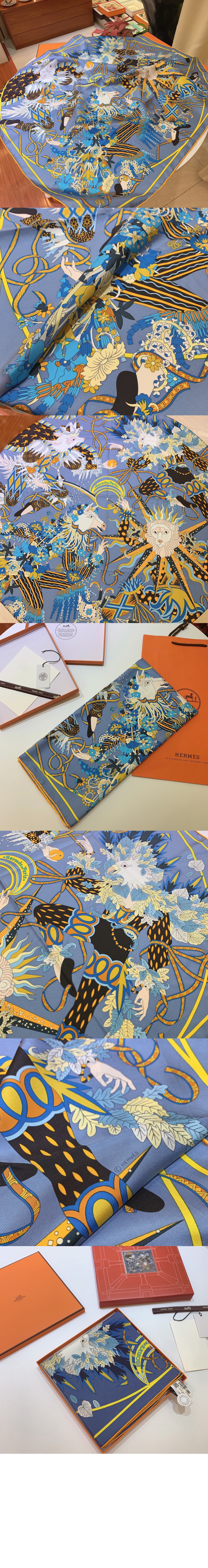 미러급레플리카사이트 | 명품레플리카 전문 쇼핑몰  | 퍼스트원 - Le Sacre des Saisons 스카프 90 > 에르메스