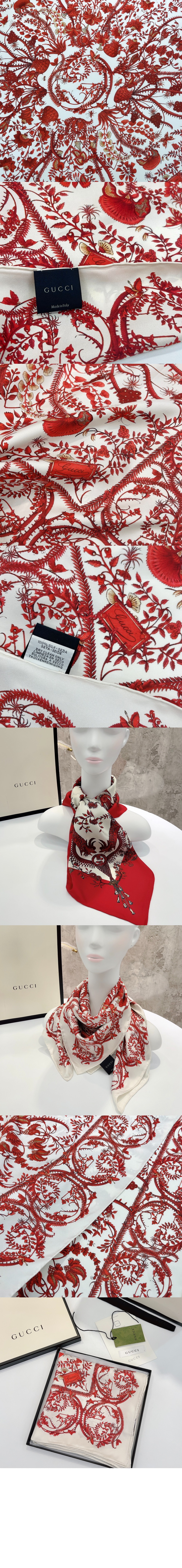 미러급레플리카사이트 | 명품레플리카 전문 쇼핑몰  | 퍼스트원 - 상룡 프린트 실크 스카프 774323 > 구찌