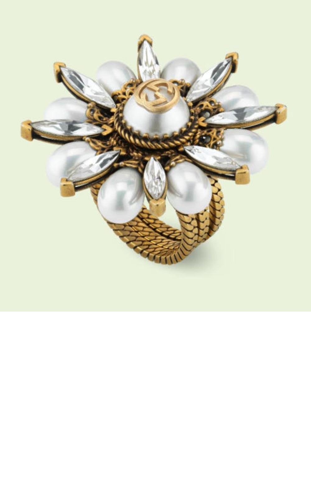 미러급레플리카사이트 | 명품레플리카 전문 쇼핑몰  | 퍼스트원 - 인터로킹 G 플라워 링 반지 702719 > 구찌