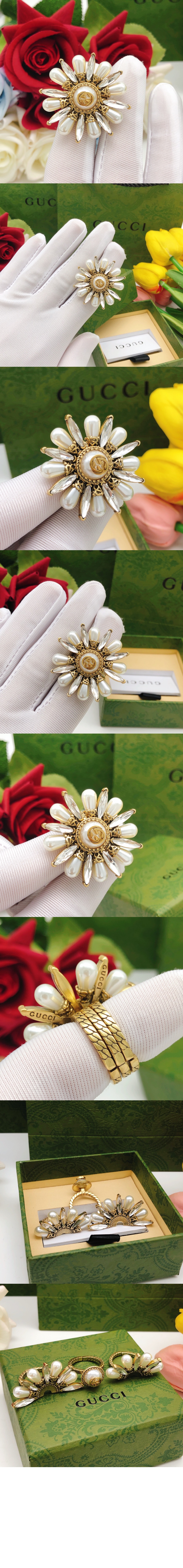 미러급레플리카사이트 | 명품레플리카 전문 쇼핑몰  | 퍼스트원 - 인터로킹 G 플라워 링 반지 702719 > 구찌