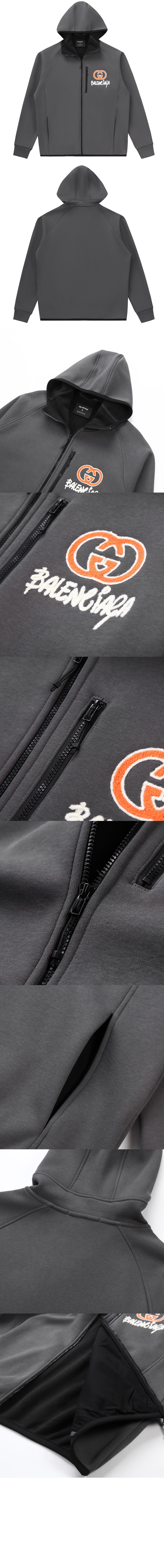 미러급레플리카사이트 | 명품레플리카 전문 쇼핑몰  | 퍼스트원 - 집업 후드 레귤러 핏 > 구찌