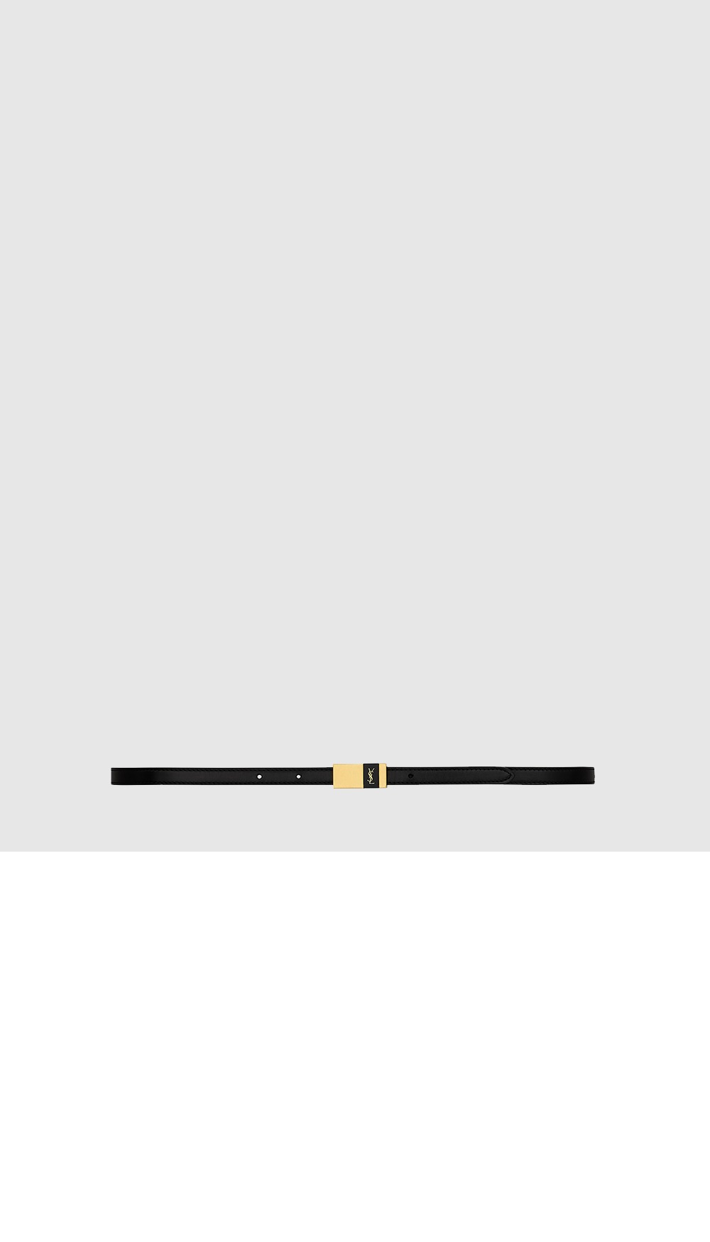 미러급레플리카사이트 | 명품레플리카 전문 쇼핑몰  | 퍼스트원 - 가죽 소재의 슬림 앵커 벨트 789200 > 생로랑