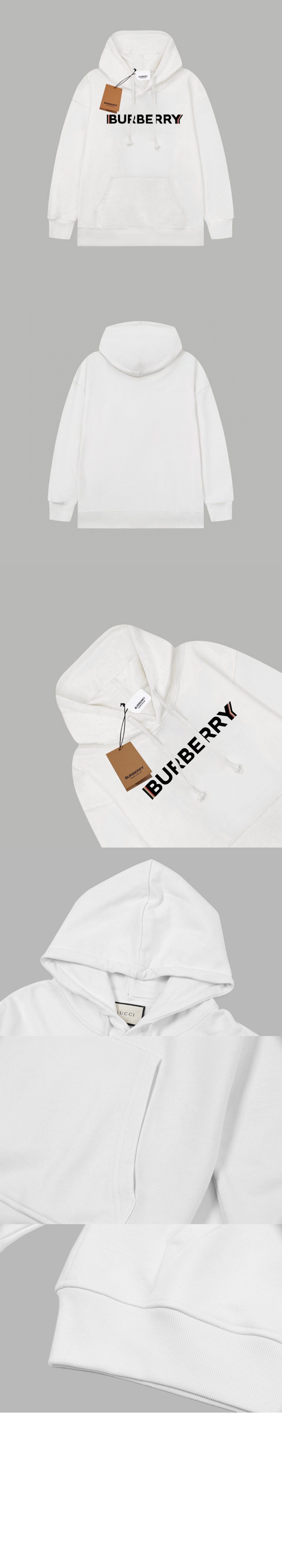 미러급레플리카사이트 | 명품레플리카 전문 쇼핑몰  | 퍼스트원 - 로고 오버사이즈 후디 > 버버리