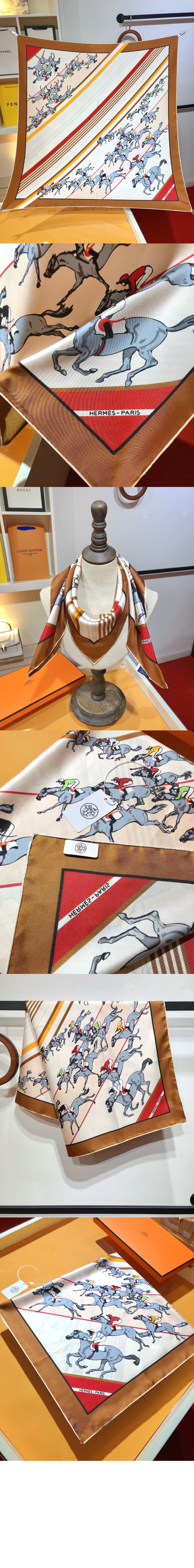 미러급레플리카사이트 | 명품레플리카 전문 쇼핑몰  | 퍼스트원 - Les Courses 스카프 90 > 에르메스