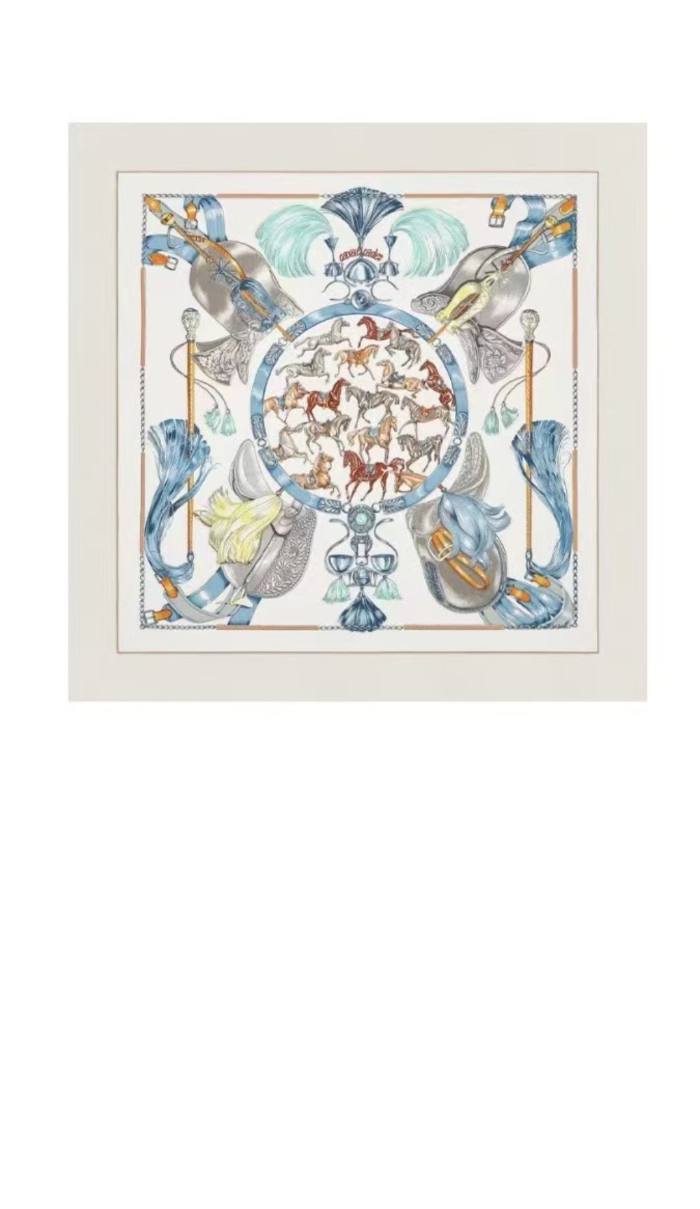 미러급레플리카사이트 | 명품레플리카 전문 쇼핑몰  | 퍼스트원 - Cavalcade  스카프 90 > 에르메스