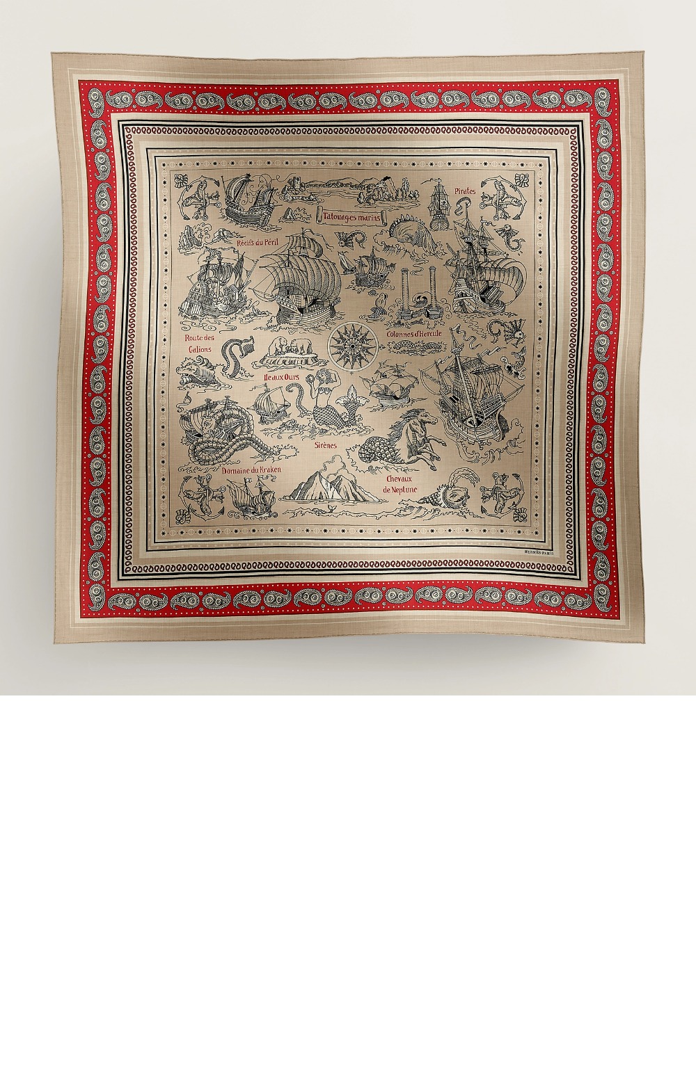 미러급레플리카사이트 | 명품레플리카 전문 쇼핑몰  | 퍼스트원 - Tatouages Marins Bandana 숄 140 > 에르메스