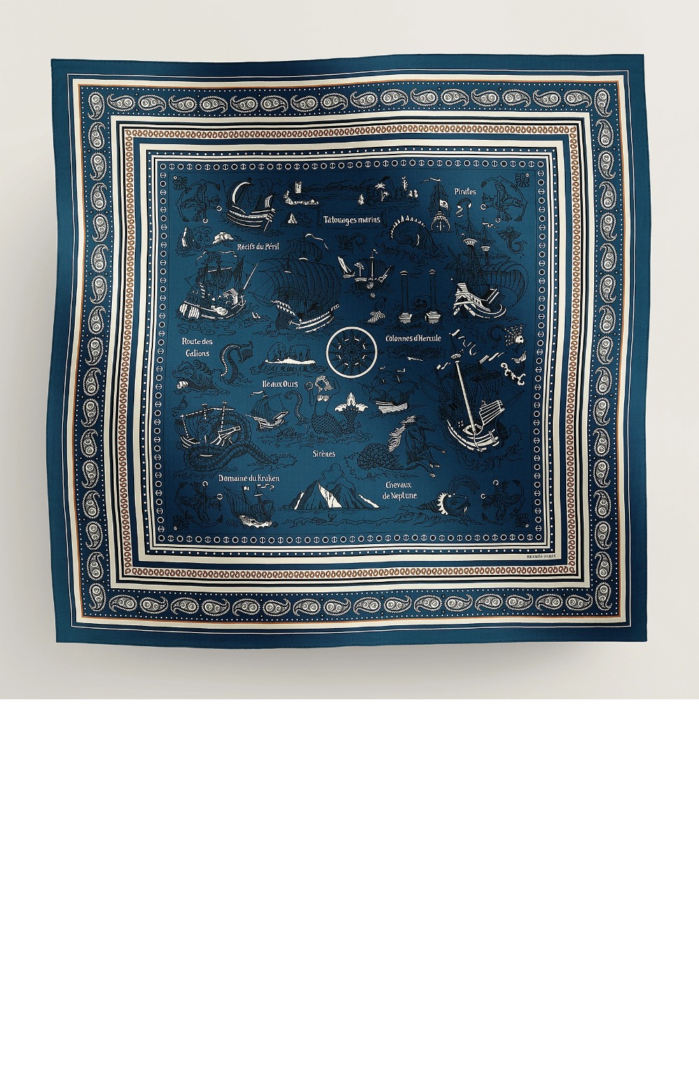 미러급레플리카사이트 | 명품레플리카 전문 쇼핑몰  | 퍼스트원 - Tatouages Marins Bandana 숄 140 > 에르메스