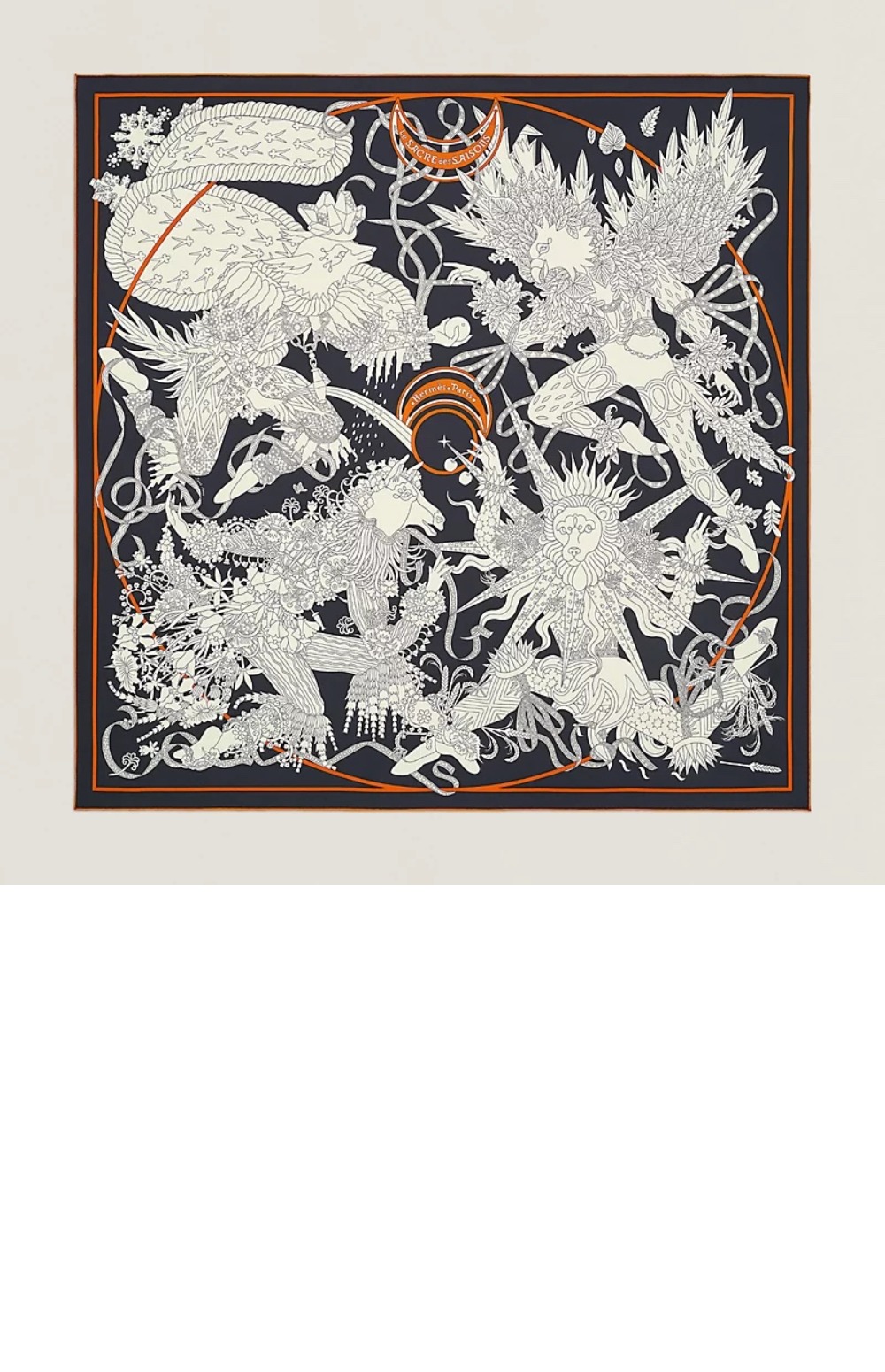 미러급레플리카사이트 | 명품레플리카 전문 쇼핑몰  | 퍼스트원 - Le Sacre des Saisons 스카프 90 > 에르메스