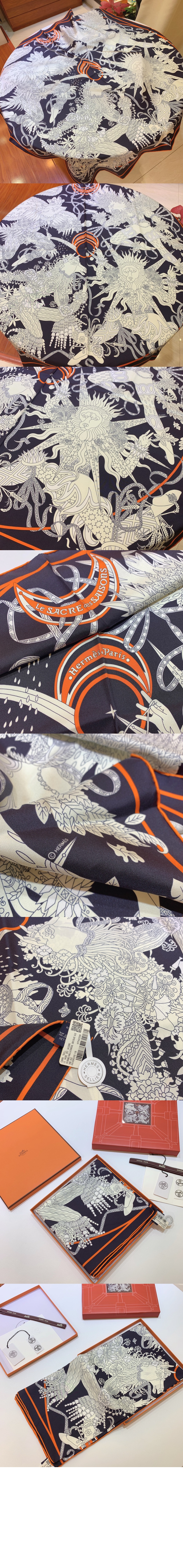 미러급레플리카사이트 | 명품레플리카 전문 쇼핑몰  | 퍼스트원 - Le Sacre des Saisons 스카프 90 > 에르메스