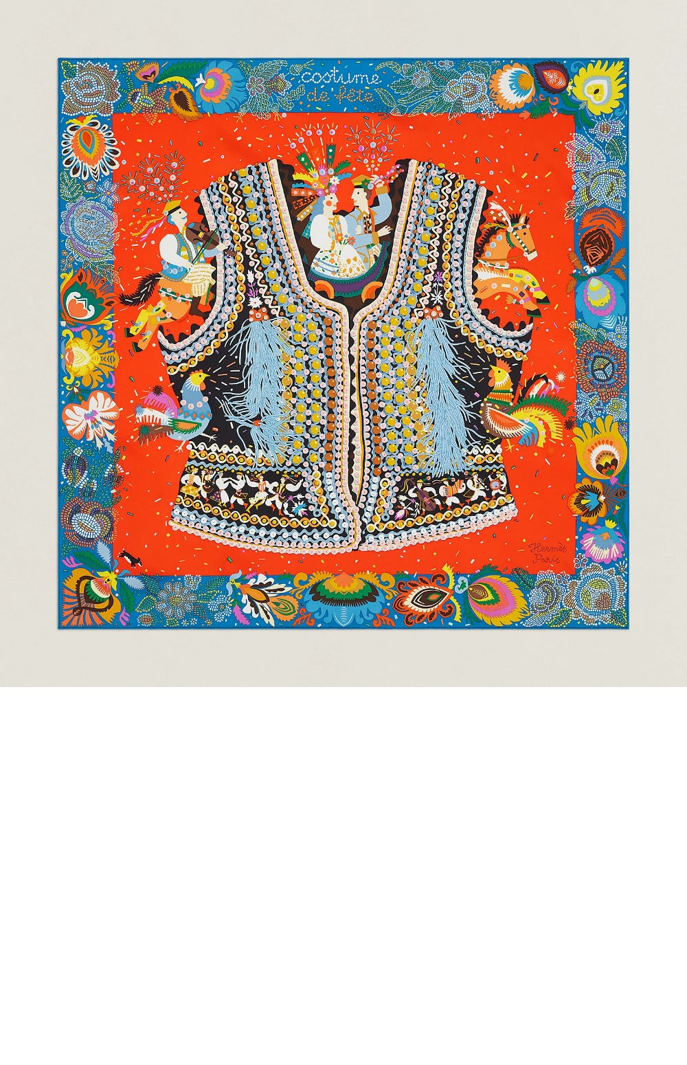 미러급레플리카사이트 | 명품레플리카 전문 쇼핑몰  | 퍼스트원 - Costume de Fete 스카프 90 > 에르메스