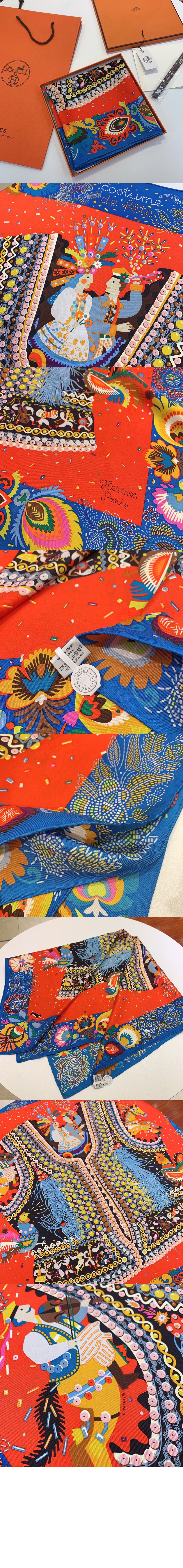 미러급레플리카사이트 | 명품레플리카 전문 쇼핑몰  | 퍼스트원 - Costume de Fete 스카프 90 > 에르메스