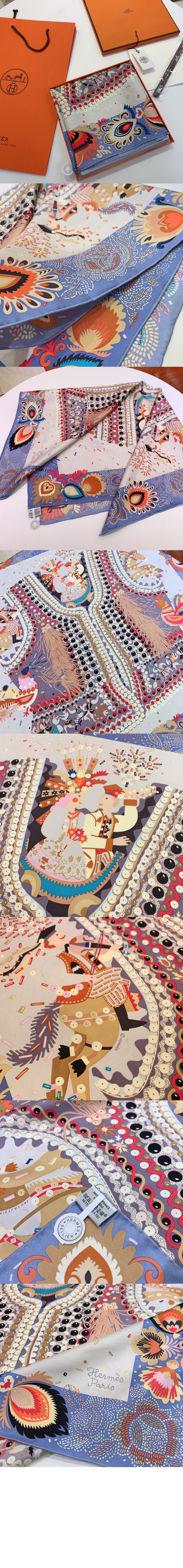 미러급레플리카사이트 | 명품레플리카 전문 쇼핑몰  | 퍼스트원 - Costume de Fete 스카프 90 > 에르메스