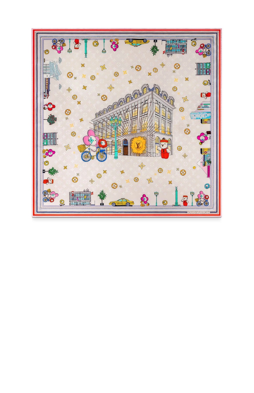 미러급레플리카사이트 | 명품레플리카 전문 쇼핑몰  | 퍼스트원 - 모노그램 플라워 스퀘어 90 M77905 > 루이비통