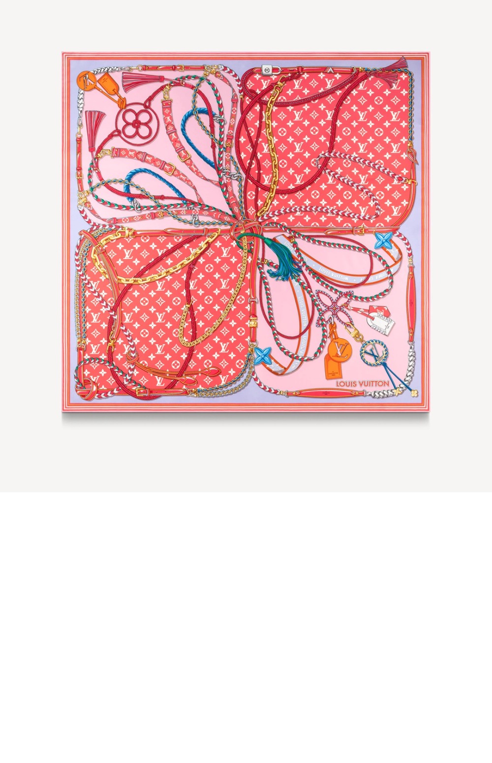 미러급레플리카사이트 | 명품레플리카 전문 쇼핑몰  | 퍼스트원 - 믹스 앤드 스트랩 스퀘어 90 > 루이비통