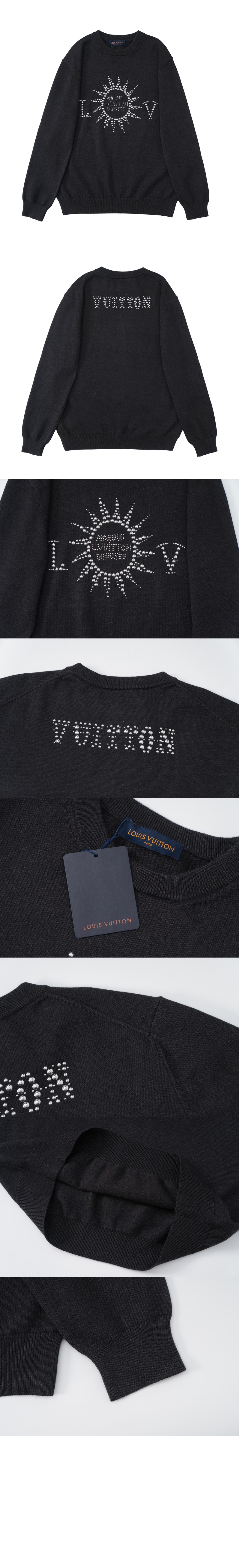 미러급레플리카사이트 | 명품레플리카 전문 쇼핑몰  | 퍼스트원 - 엠벨리시드 롱 슬리브드 메리노 울 크루넥 > 루이비통