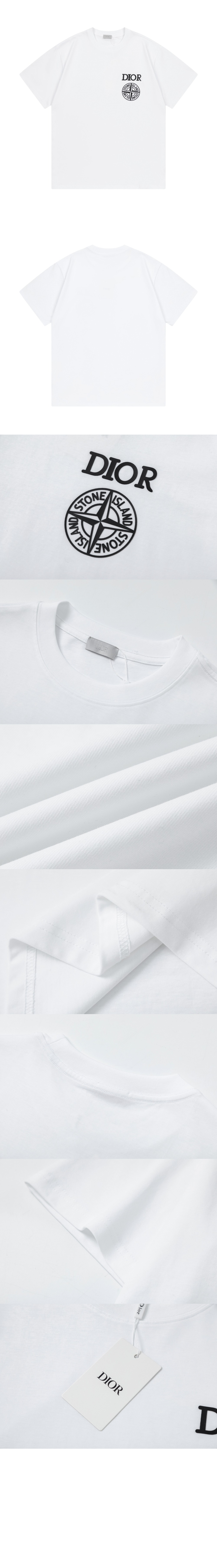 미러급레플리카사이트 | 명품레플리카 전문 쇼핑몰  | 퍼스트원 - 로고 프린트 반팔 > 디올