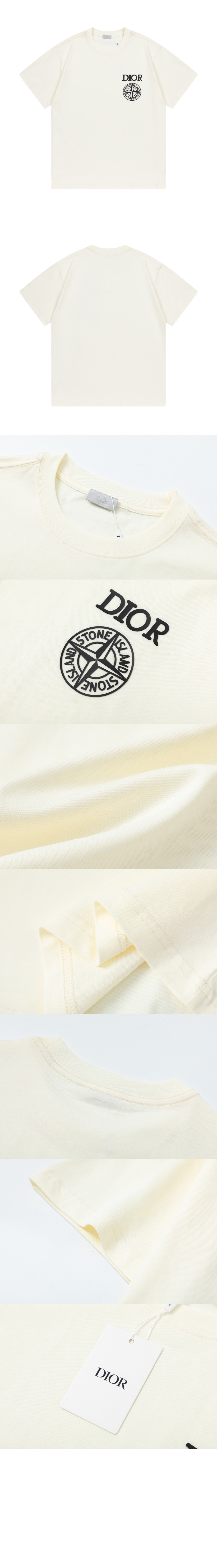 미러급레플리카사이트 | 명품레플리카 전문 쇼핑몰  | 퍼스트원 - 로고 프린트 반팔 > 디올