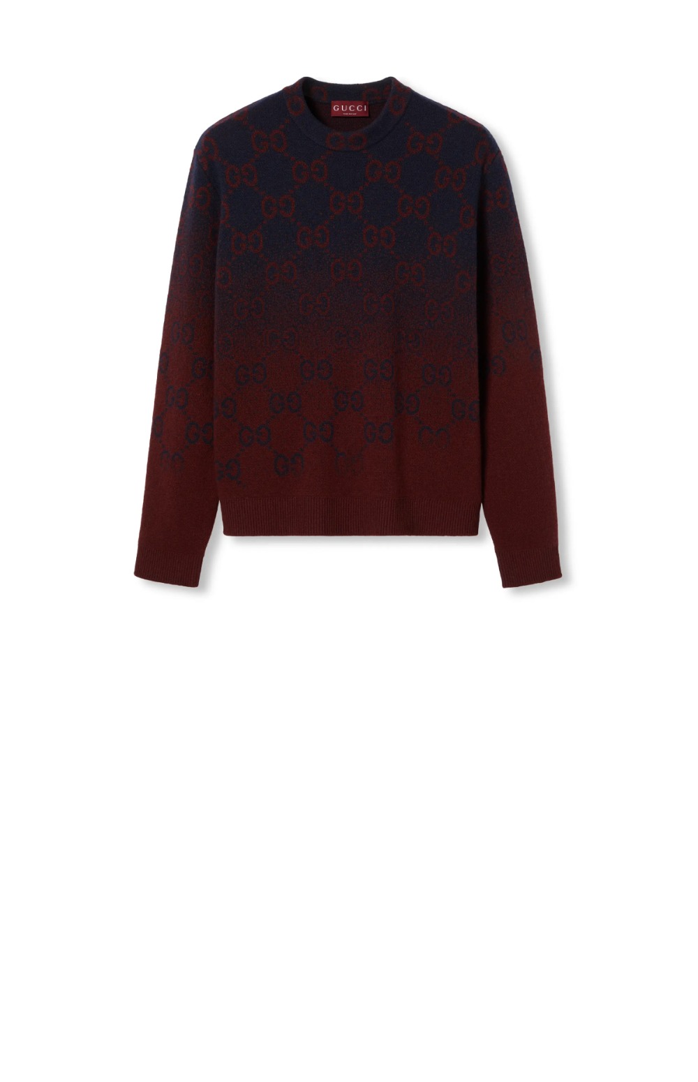 미러급레플리카사이트 | 명품레플리카 전문 쇼핑몰  | 퍼스트원 - GG 그라데이션 울 자카드 스웨터 > 구찌