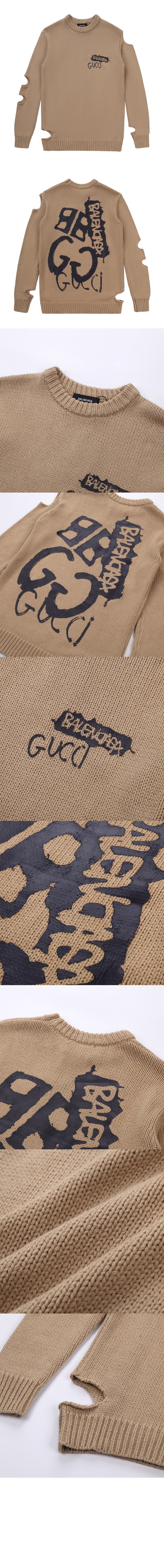 미러급레플리카사이트 | 명품레플리카 전문 쇼핑몰  | 퍼스트원 - 프린트 니트 톱 > 발렌시아가