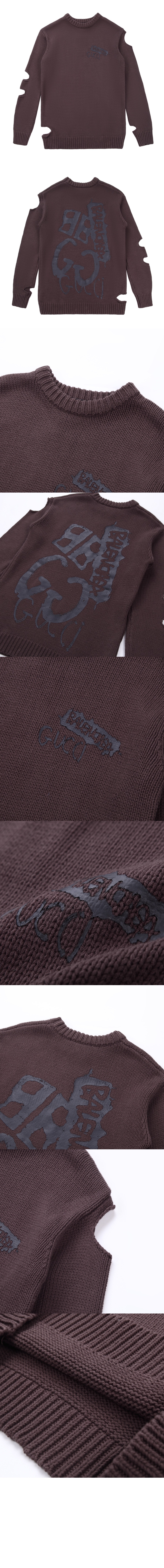 미러급레플리카사이트 | 명품레플리카 전문 쇼핑몰  | 퍼스트원 - 프린트 니트 톱 > 발렌시아가