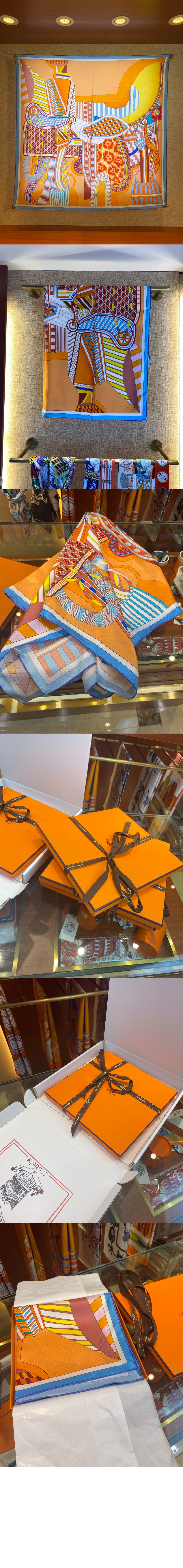 미러급레플리카사이트 | 명품레플리카 전문 쇼핑몰  | 퍼스트원 - La Selle Imaginair  스카프 90 > 에르메스