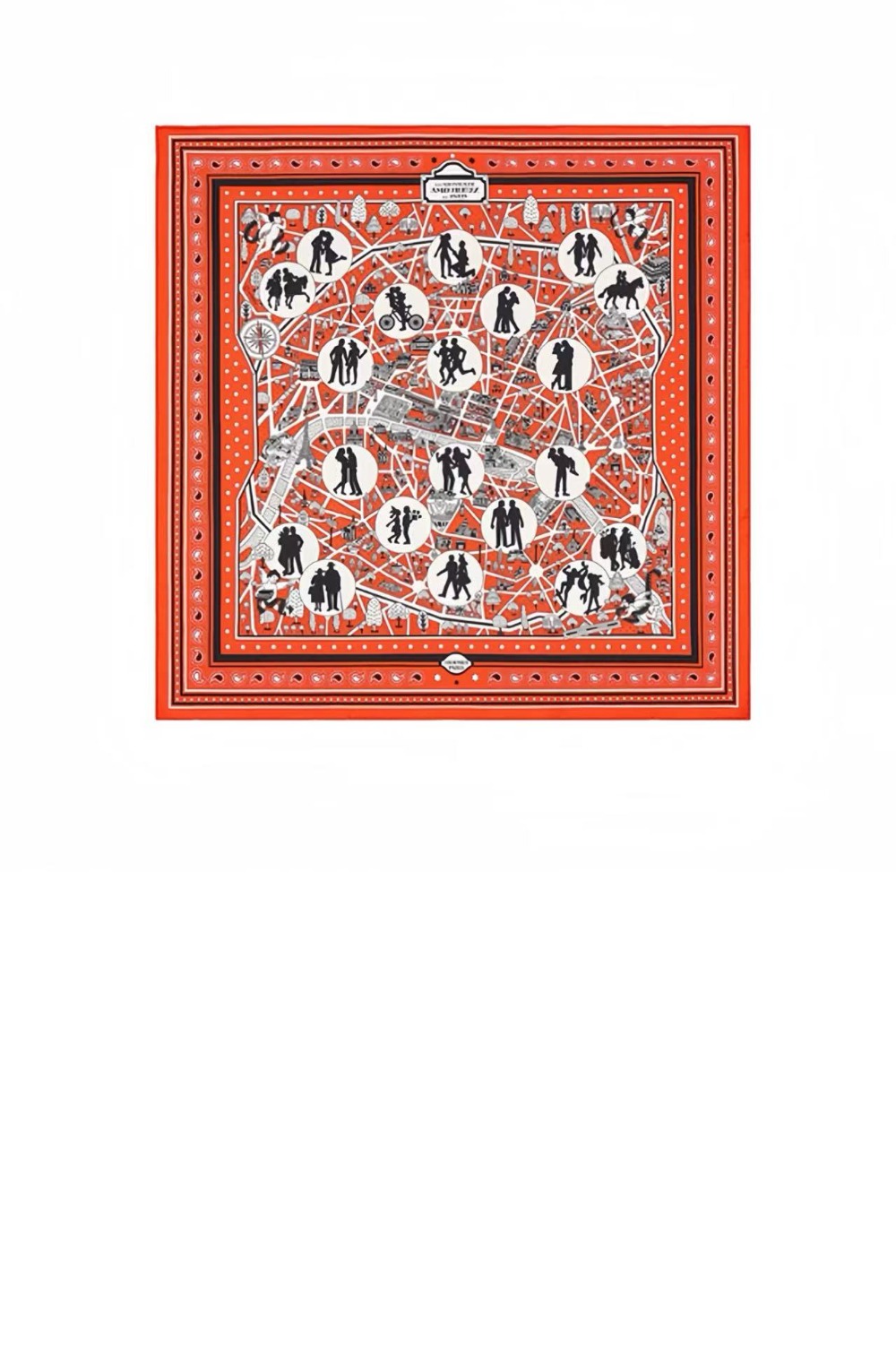 미러급레플리카사이트 | 명품레플리카 전문 쇼핑몰  | 퍼스트원 - Love in Paris 스카프 90 > 에르메스