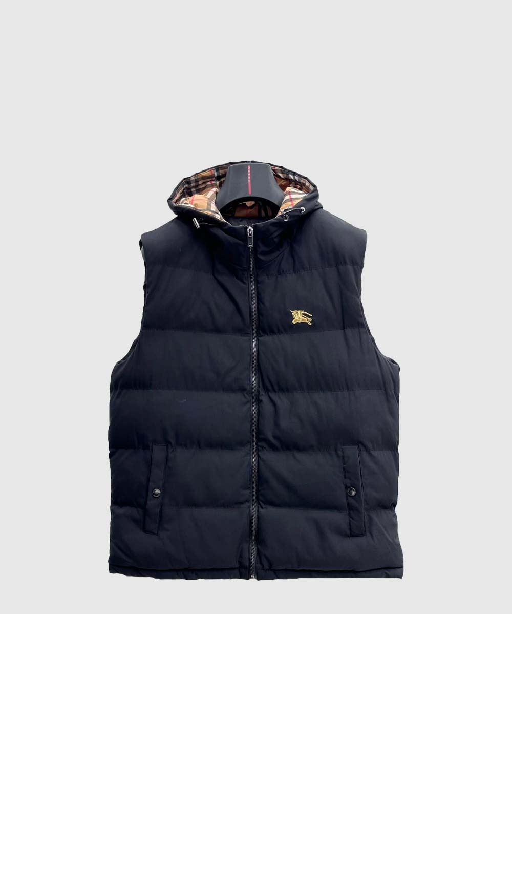 미러급레플리카사이트 | 명품레플리카 전문 쇼핑몰  | 퍼스트원 - 민소매 다운 재킷 > 버버리