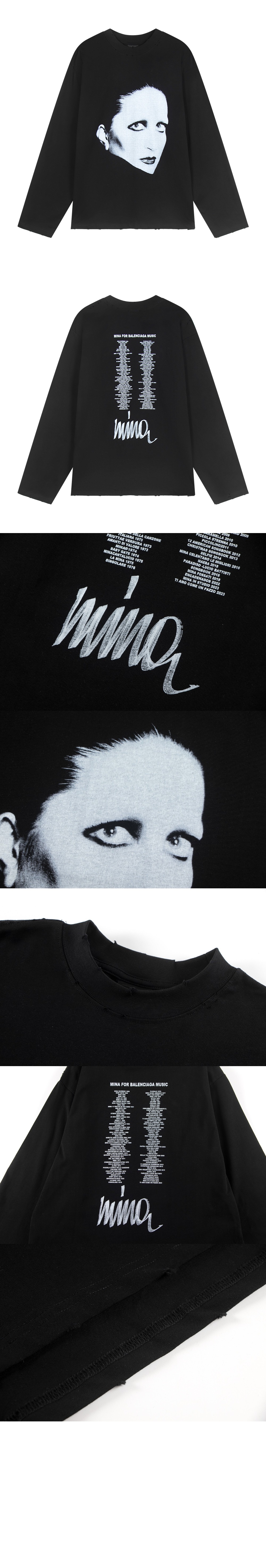 미러급레플리카사이트 | 명품레플리카 전문 쇼핑몰  | 퍼스트원 - 로고 프린트 면 톱 > 발렌시아가