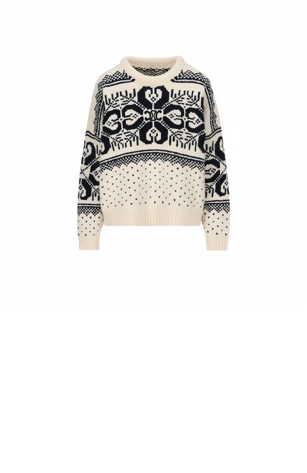 미러급레플리카사이트 | 명품레플리카 전문 쇼핑몰  | 퍼스트원 - 오버사이즈 울 캐시미어 니트 스웨터 > 셀린느