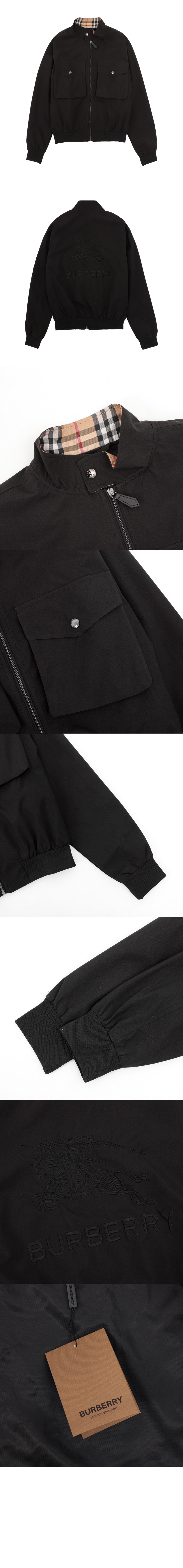 미러급레플리카사이트 | 명품레플리카 전문 쇼핑몰  | 퍼스트원 - 로고 집업 자켓 > 버버리