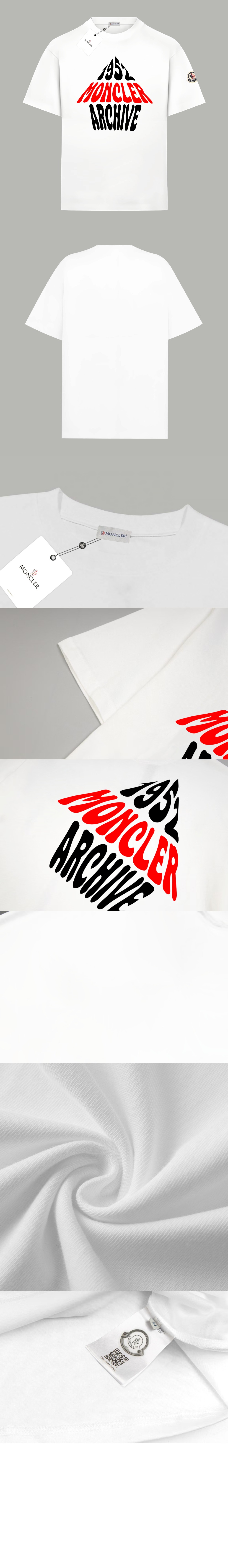 미러급레플리카사이트 | 명품레플리카 전문 쇼핑몰  | 퍼스트원 - 로고 프린트 반팔 > 몽클레어