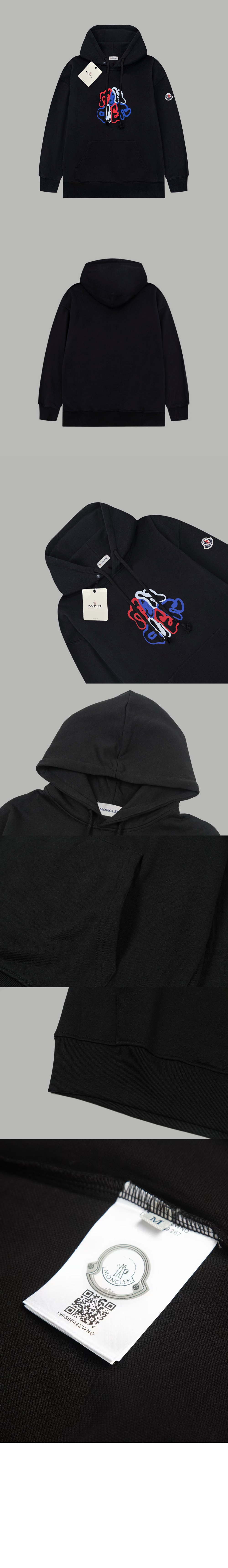 미러급레플리카사이트 | 명품레플리카 전문 쇼핑몰  | 퍼스트원 - 로고 프린트 코튼 후디 > 몽클레어